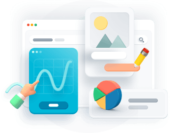 Dashboard analytics illustration